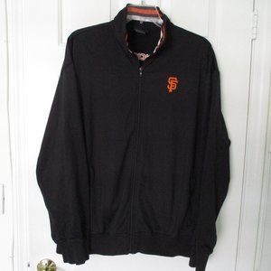 Stitches Mens L/S MLB San Francisco Giants Baseball Full Zip Jacket NWOT - XXL